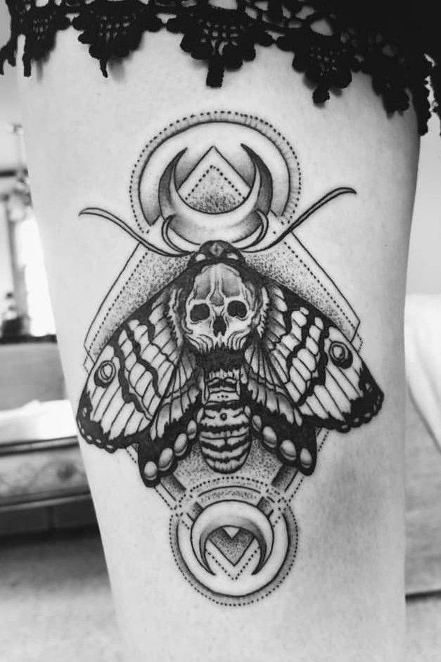 silence of the lambs death moth tattoo  YouTube