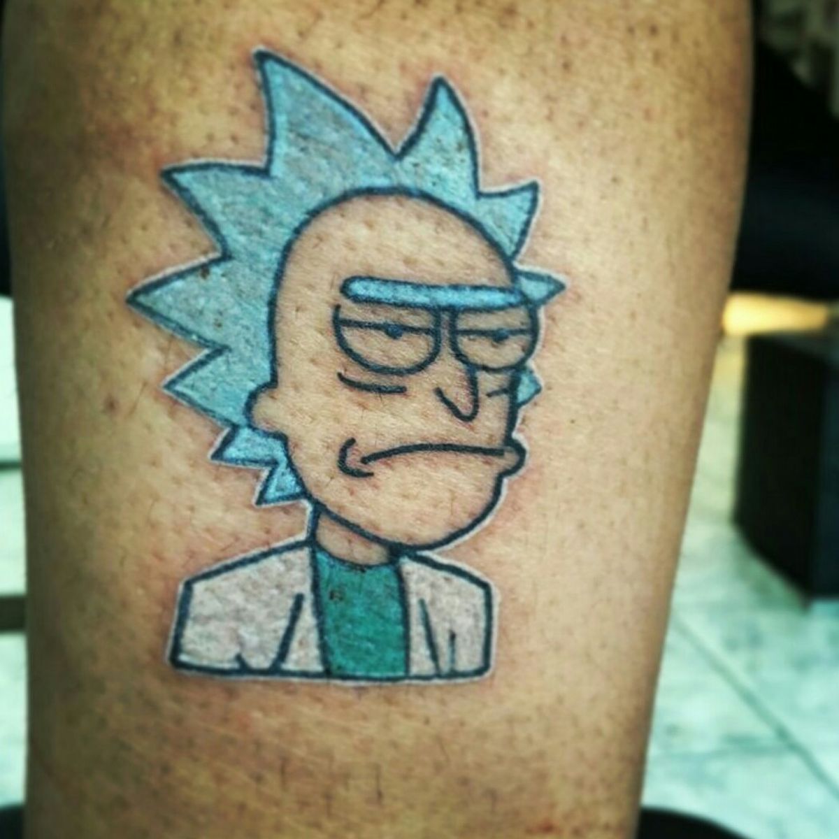 Tattoo uploaded by Felipe Mandu • Ricky and Morty • Tattoodo