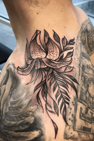 Flower filler  tattoo 