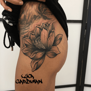 ⚜️lotus flower⚜️  #tattoooftheday #tattooartist #Tattoodo #lotus #lotustattoo #tattooofinstagram #flower 