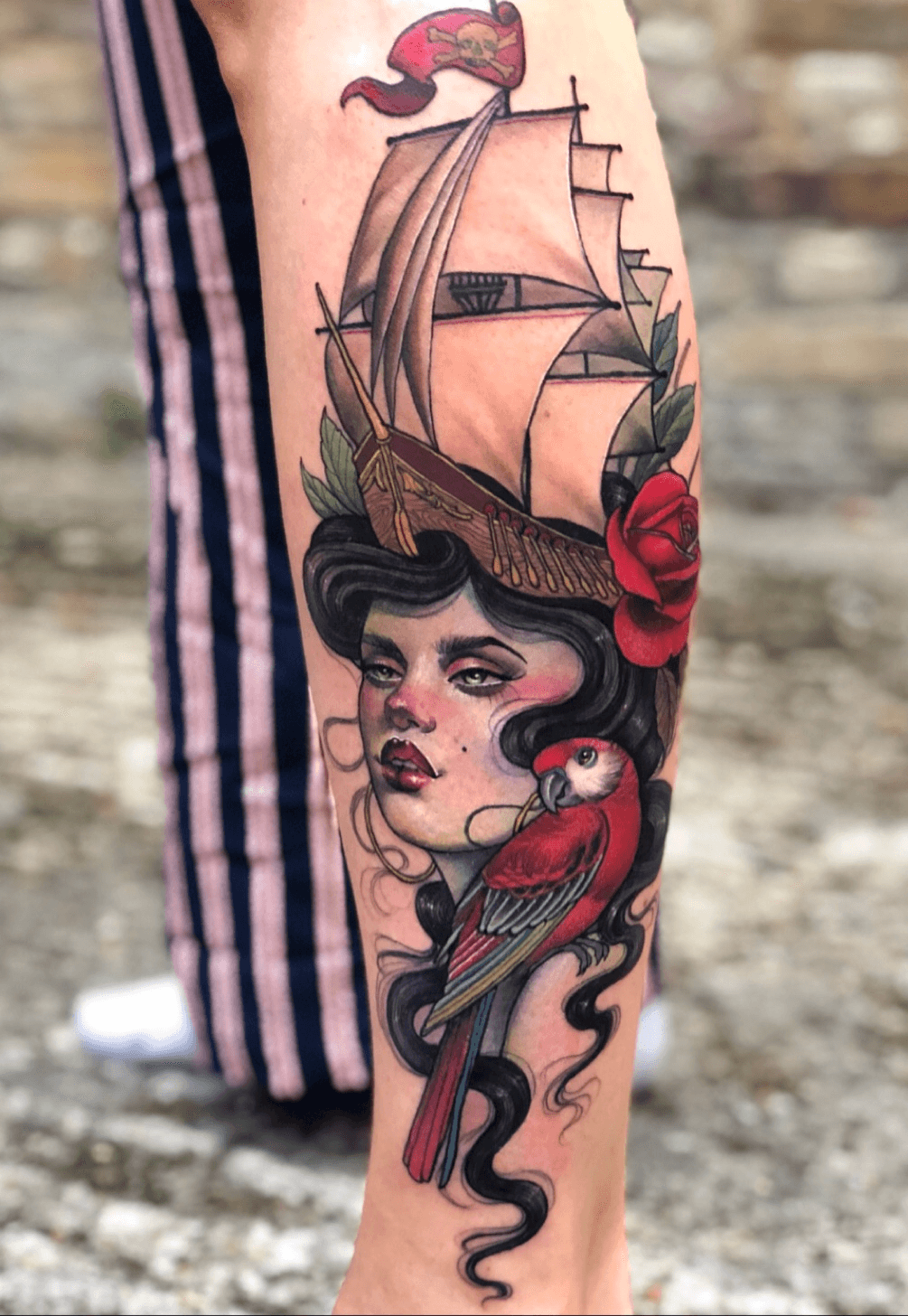 18 Captivating Pirate Girl Tattoos  Tattoodo