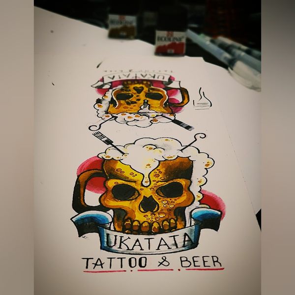 Tattoo from Ukatata Beer & Tattoo