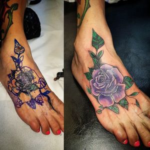 Cover up rose tattooMy work