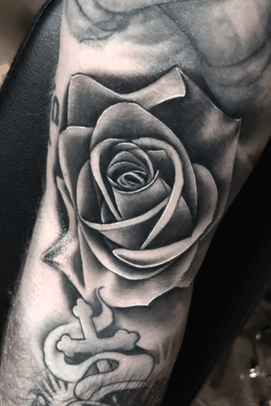 #rose #tattoo #blackandgrey #nj #njtattooartist
