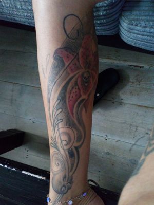 Lower part of the leg piece 