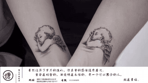 双胞胎天使tattoo