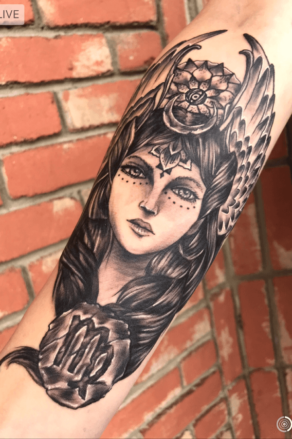Tattoo from watchtower tattoo company