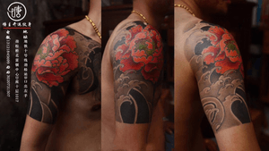 传统牡丹tattoo