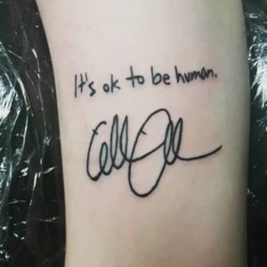 Gillian Anderson handwriting and autographBELGIUM 2017