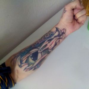 Arm from my boyfriend#created by marzart