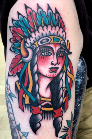 #nativeamerican #tattoo #traditionaltattoo 