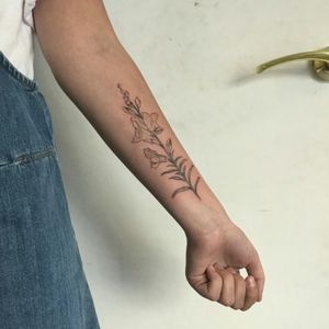 Flower tattoo - Forearm