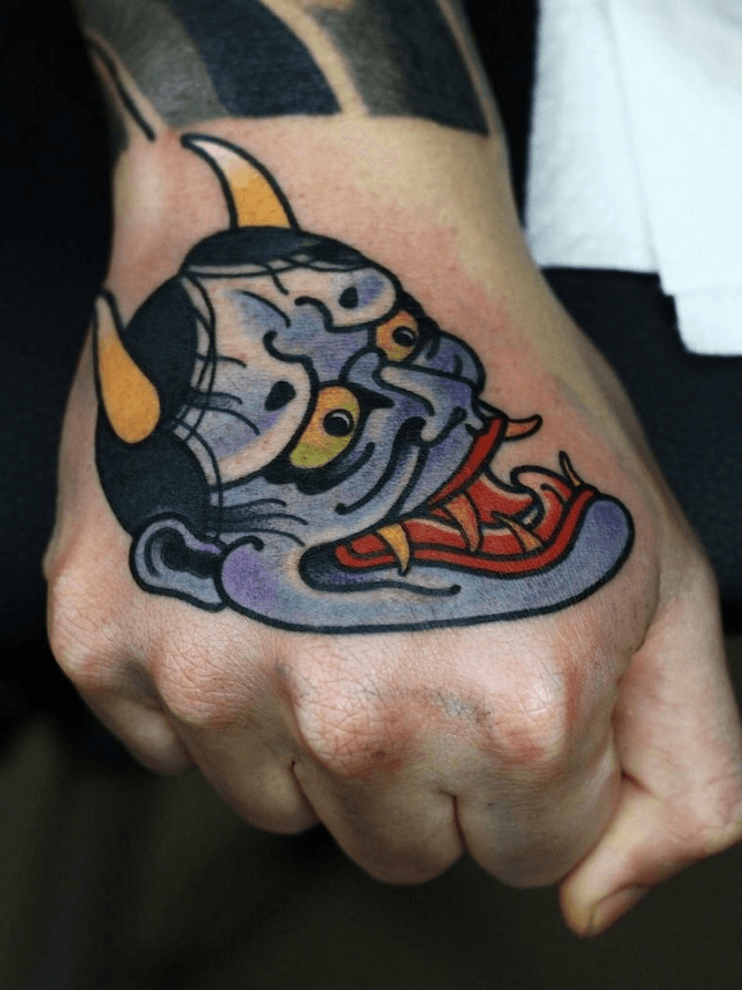 30 Best Oni Mask Tattoo Check These Stunning Design Ideas 2023 Updated   Saved Tattoo