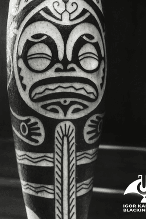 Tiki - Marquesan patutiki by Igor Kampman 