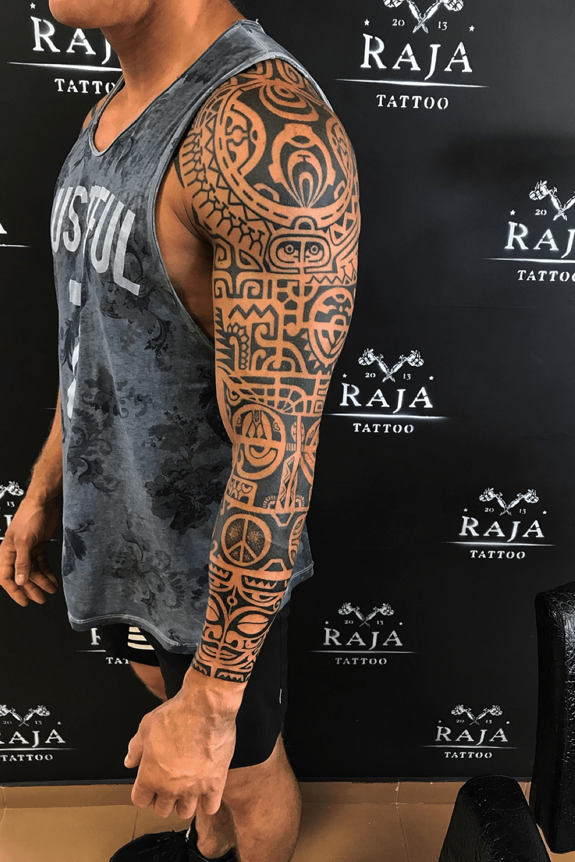 Tattoo uploaded by Mantas Rajackas • Maori, polynesian tattoo sleeve done ✓  • Tattoodo
