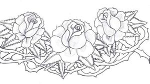 Rose stamp