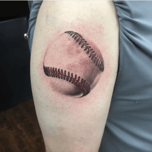 Tattoo uploaded by Nathan Gerger • Its a baseball • Tattoodo