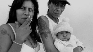 Photograph by Patricia Aridjis #PatriciaAridjis #Rafa #NotBuenoClub #documentary #tattoohistory #tattooculture