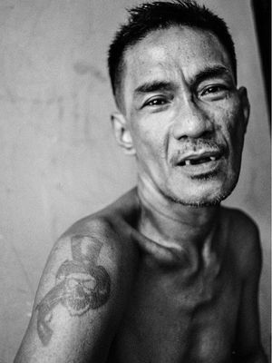Photograph by Alexander Peli #AlexanderPeli #Rafa #NotBuenoClub #documentary #tattoohistory #tattooculture