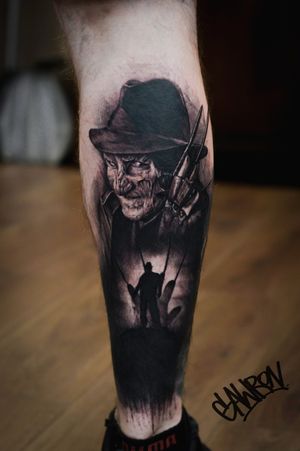 #FreddyKrueger #FreddyKruegertattoo #ink #tattoo #horrorink #horrortattoo #girltattoo #gently #realistic #lion