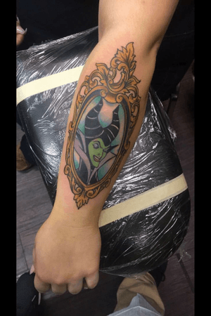 Maleficent done by JP @ Trademark Tattoo Wilmington, DE