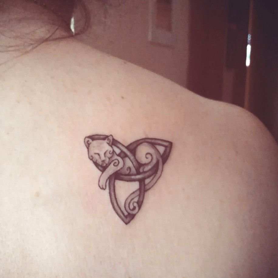 Dark Goddess with Ivy  Triquetra  Medicine Tattoos by Jenn  Flickr