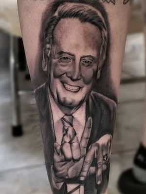Portrait of Vin Scully