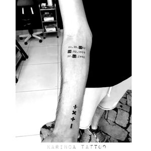 Two tattoos at the same time Instagram: @karincatattoo #karincatattoo #tattoodo #date #writing #script #small #minimal #little #tiny #dövme #istanbul #turkey #tattoo #tattoos #tattoodesign #tattooartist #tattooer #tattoostudio #tattoolove #ink #tattooed 