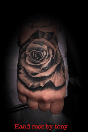 Black and grey rose done by tony follow him on instagram @toniitattoos #blackandgrey #ink #inked #tattooartist #tattooart #rose #2018 #sandiego #northpark #california #CaliforniaTattoos 