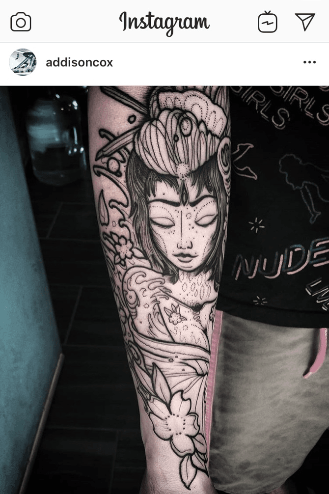Alexander Clam Bell by Jeff Noyce at Triton Tattoo in Santa Cruz CA  r tattoos