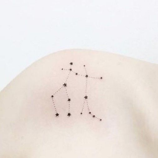 25 Stunning Gemini Constellation Tattoo Designs with Meanings and Ideas   Body Art Guru