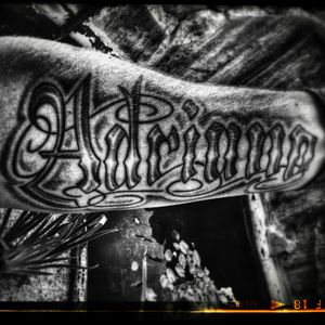 Tattoo uploaded by chris • Name of my son! • Tattoodo Tattoo uploaded by chris • Name of my son! • Tattoodo