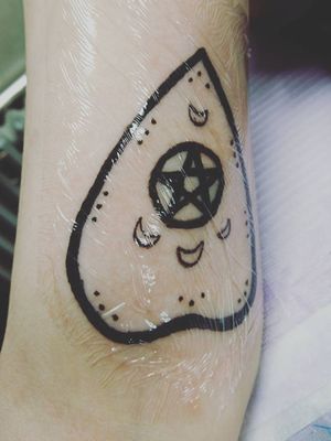 Tattoo uploaded by Karla Padrón • Ouija 🦋 • Tattoodo