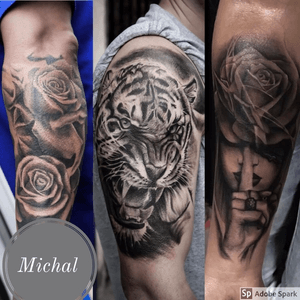Our super talented feature artist Michal!Are you itching for some new ink but don’t know what to get? Mike has some stunning designs available! To make an appointment 📞07840 210 127 ✉️ Message us via FB @newidwestbromOr pop in to see the team!
