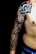 A polynesian inspired sleeve 