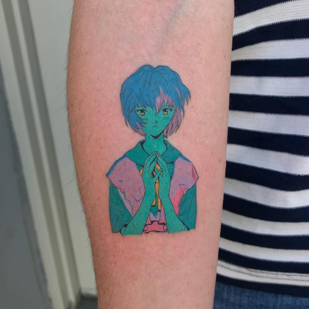 My first tattoo was Lilith  revangelion