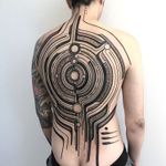 Tattoo by Roberto Pantarei #RobertoPantarei #favorite #favoritetattoos #abstract #shapes #cyber #scifi #biomechanical #Bioorganic #linework #circles #pattern #ornamental