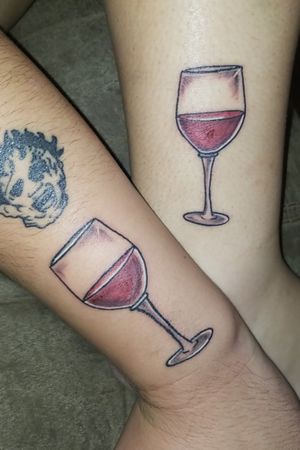 Couples wine glasses
