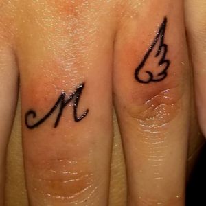 Tattoo on fingers #tattoo #on #finger 