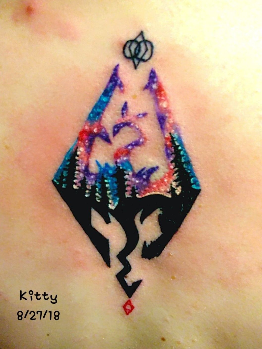 My Skyrim Tattoo by DarqueDraconian on DeviantArt