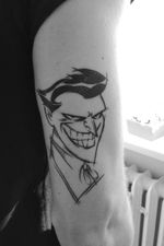 Joker from the animated series 😊 #jokertattoo #Joker #DCTattoos #batman 