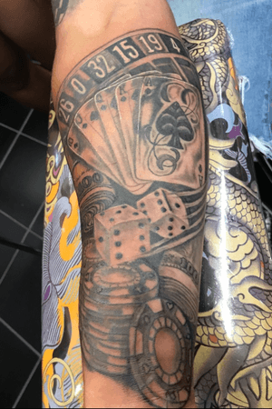 Coverup with some casino action 