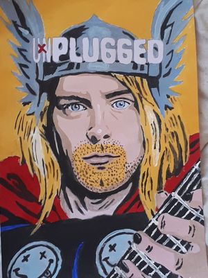 Kurt Cobain painting 🖤