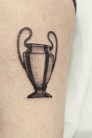 Check out Rafinhas nifty new 2013 Champions League tattoo  Bavarian  Football Works