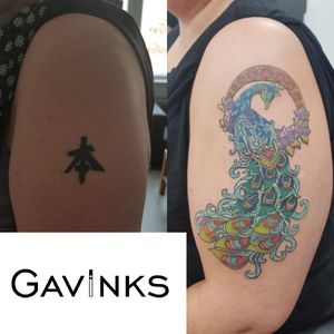 Peacock cover up