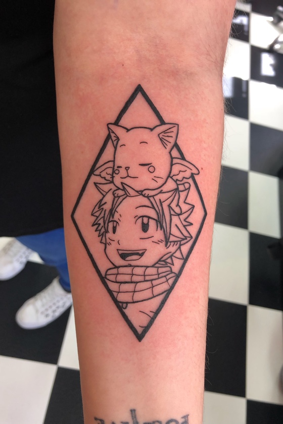 Natsu Special Mark Tattoo  Tattoos, Mark tattoo, Fairy tail