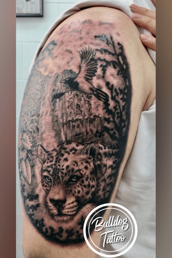 Tattoo from Madrid.BulldogTattoo