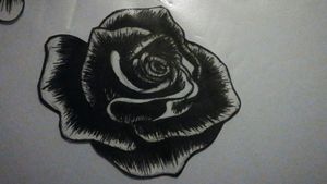 Rose doodle.