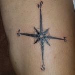Beginning of compass rose coverup.