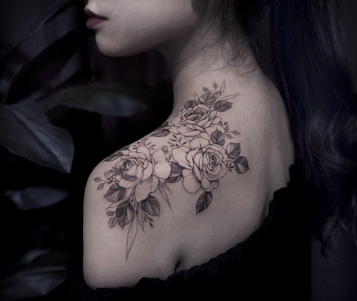 Tattoo uploaded by Goyo • Flower tattoo by Goyo #Goyo #flower #floral # ...